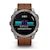 �K�[�~���bfenix 8 Sapphire AMOLED 51mm Ti / Chestnut Leather Band�@�ySuica�Ή��z�X�}�[�g�E�H�b�`�b010-02905-81