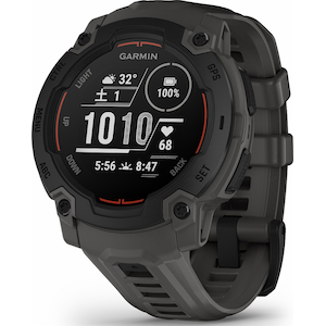 �K�[�~���bInstinct E 45mm Black / Charcoal �X�}�[�g�E�H�b�`�b010-02933-12