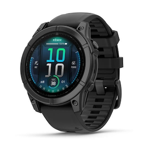 �K�[�~���bfenix E 47mm Slate Gray Steel / Black�@�ySuica�Ή��z�X�}�[�g�E�H�b�`�b010-03025-12