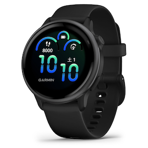 ガーミン｜vivoactive 6 Black / Slate　【Suica対応】スマートウォッチ｜010-02985-30