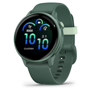 ガーミン｜vivoactive 6 Jasper Green / J. Green Metallic　【Suica対応】スマートウォッチ｜010-02985-32