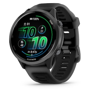 �K�[�~���bForerunner 570 47mm Black�ySuica�Ή��z�X�}�[�g�E�H�b�`�b010-02971-30