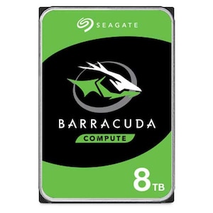 Seagate｜シーゲイト｜BarraCuda 3.5インチ 内蔵ハードディスク 8TB　SATA6Gb/s キャッシュ256MB 5400RPM SMR｜ST8000DM004