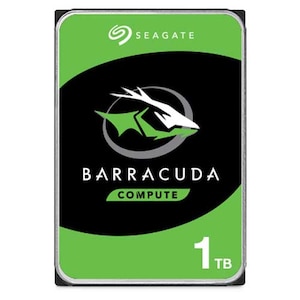 Seagate｜シーゲイト｜BarraCuda 3.5インチ 内蔵ハードディスク 1TB　SATA6Gb/s キャッシュ256MB 7200RPM SMR｜ST1000DM014