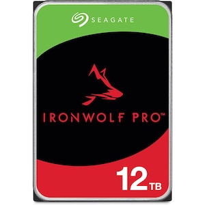 Seagate｜シーゲイト｜IronWolf Pro（NAS向けモデル） 3.5インチ 内蔵ハードディスク 12TB｜ST12000NT001
