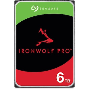 Seagate｜シーゲイト｜IronWolf Pro（NAS向けモデル） 3.5インチ 内蔵ハードディスク 6TB｜ST6000NT001