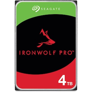 Seagate｜シーゲイト｜IronWolf Pro（NAS向けモデル） 3.5インチ 内蔵ハードディスク 4TB｜ST4000NT001