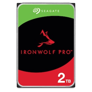 Seagate｜シーゲイト｜IronWolf Pro（NAS向けモデル）3.5インチ 内蔵ハードディスク 2TB｜ST2000NT001