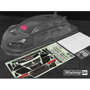 Bittydesign�b1/10 GT AR8-GT3 �N���A�[�{�f�B 190mm�yBDGT-190R8�z�bBDGT-190R8 AR8-GT3 �ر����ި 190mm