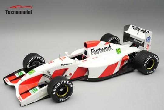 1/18 フットワーク FA13 #9 1992 スペインGP レインタイヤ車