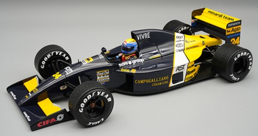 1/18 ミナルディ M191 オーストラリアGP 1991 #24 レインタイヤ車