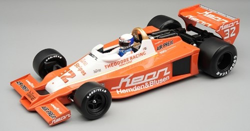 1/18 ウルフ WR3 ドイツGP #32 1978 ドライバーフィギュア付き【TMD18