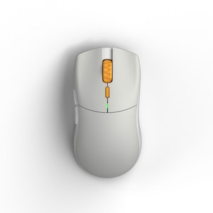 Glorious（グロリアス）｜ワイヤレスゲーミングマウス 6ボタン（グレー/ゴールド）｜GLO-MS-P1W-GE-FORGE
