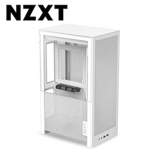 NZXT�bH2 FLOW �c�^�R���p�N�g mini-ITX PC�P�[�X�i�z���C�g�j�bCI-H21FW-01