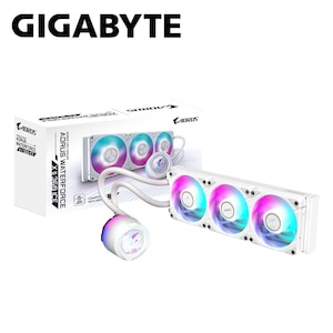 GIGABYTE�b�M�K�o�C�g�b3�A�t�@�����W�G�[�^�[ LCD�t�� ����CPU�N�[���[ (�z���C�g)�bAORUS WATERFORCE X II 360 ICE