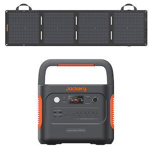 Jackery｜ポータブル電源ソーラーパネルセット口 1264Wh ACコンセント3口USB-C出力搭載｜JSG-1010E