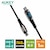 AUKEY�b�f�W�^���\���@�\���� USB-C to C�P�[�u�� 1m�bCB-CC14-BK
