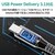 AUKEY�b�f�W�^���\���@�\���� USB-C to C�P�[�u�� 1m�bCB-CC14-BK