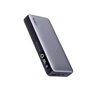 AUKEY�b���o�C���o�b�e���[ ��e�� USB-C�~2�|�[�g/USB-A�~1�|�[�g 20000mAh�bPB-Y43-GY