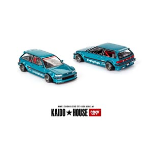 1/64 Honda シビック EF Kaido Works V1(左ハンドル)【KHMG126】