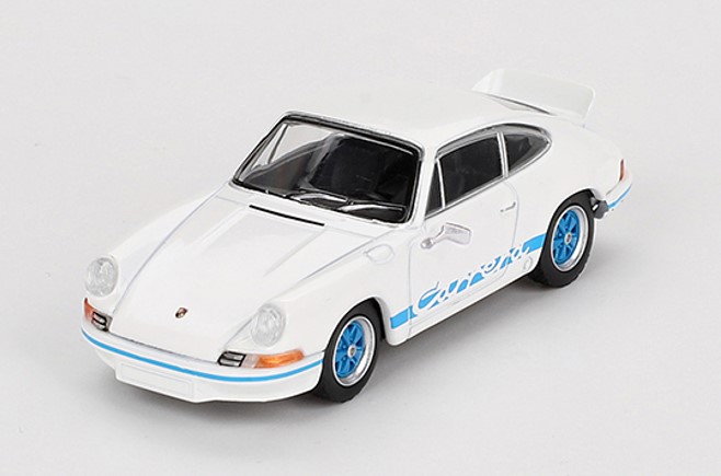 ポルシェ 911 カレラRS 2.7グランプリホワイトブルーリバリーチェイスカー 1/64 ポルシェ 911 カレラ RS 2.7グランプリホワイト/ブルーリバリー