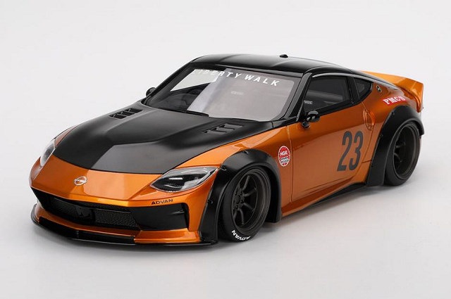 1/18 Nissan Z LB☆NATION WORKS LB ゴールド【TS0581】 | Joshin web 