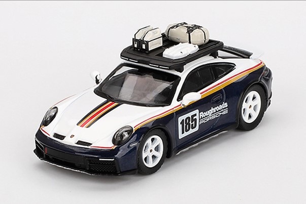 1/64 ポルシェ 911 ダカール ラリー デザインパッケージホワイト/ゲン