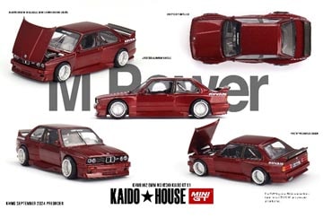 1/64 BMW M3 (E30) Kaido GT V1(左ハンドル)【KHMG162 1/64 BMW M3 (E30) Kaido GT V1(左ハンドル)【KHMG162