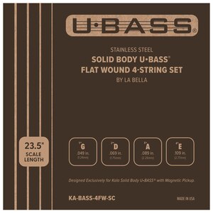�J���b�G���L�x�[�X��(Stainless Flat Wound)�bKA-BASS-4FW-SC