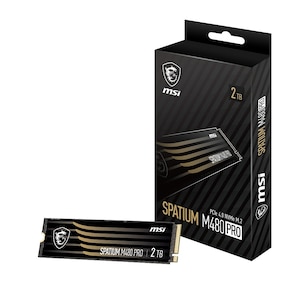 MSI｜エムエスアイ｜MSI SPATIUM M480 Pro PCIe 4.0 NVMe M.2 2TB｜S78-440Q600-P83