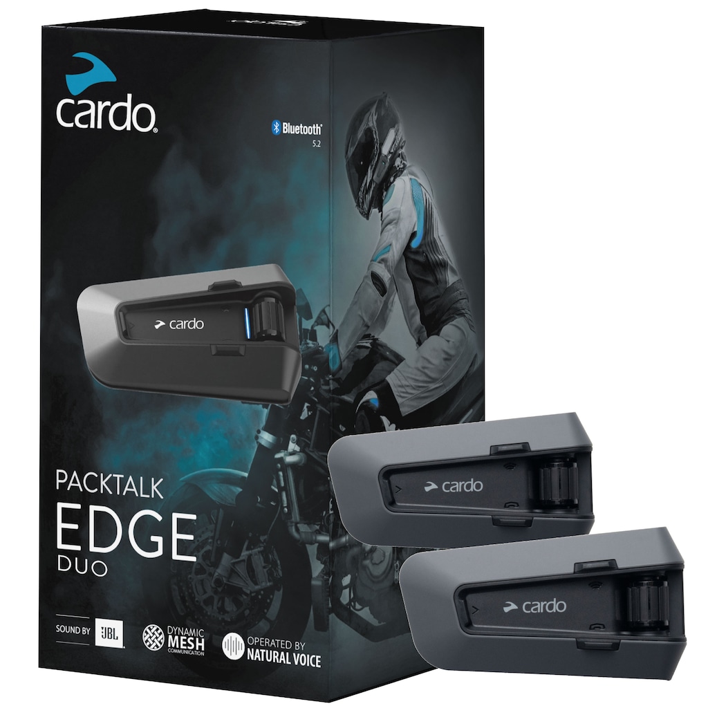 セール 一番安い EDGE PACKTALK Cardo DUO Cardo | 2個セット バイク用インカム パーツ