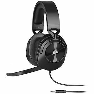 CORSAIR（コルセア）｜ゲーミングヘッドセット HS55 Stereo Carbon（ブラック）｜CA-9011260-AP