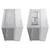 CORSAIR｜コルセア｜ミドルタワー型PCケース 6500X Tempered Glass Mid-Tower White（ホワイト）｜CC-9011258-WW