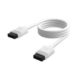 CORSAIR�b�R���Z�A�biCUE LINK�Ή� �X�g���[�g�P�[�u�� 600mm�i�z���C�g�j�bCL-9011127-WW