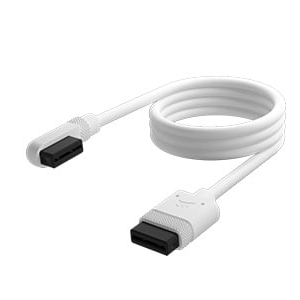CORSAIR�b�R���Z�A�biCUE LINK�Ή� �P�[�u�� �Б�90�x�R�l�N�^ 600mm�i�z���C�g�j�bCL-9011130-WW