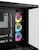 CORSAIR｜コルセア｜iCUE LINK 6500X RGB Mid-Tower ATX Dual Chamber ミッドタワー ATX デュアルチャンバー PCケース（ブラック）｜CC-9011269-WW