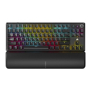 CORSAIR（コルセア）｜iCUE対応 2.4GHz/Bluetooth/有線 ゲーミングキーボード 日本語配列 かな無し（ブラック）｜CH-914901E-JP