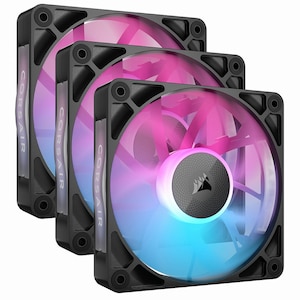 CORSAIR｜コルセア｜PWMファン iCUE LINK RX120 RGB Triple Fan Kit（ブラック）｜CO-9051018-WW