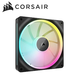CORSAIR�b�R���Z�A�bPC�P�[�X�t�@�� iCUE LINK LX140 RGB Single Fan Expansion�i�u���b�N�j�bCO-9051027-WW