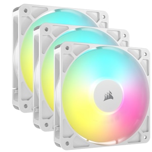 CORSAIR｜コルセア｜PCケースファン RS120 ARGB WHITE Triple Fans（ホワイト）｜CO-9050185-WW