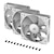 CORSAIR｜コルセア｜PCケースファン RS120 ARGB WHITE Triple Fans（ホワイト）｜CO-9050185-WW