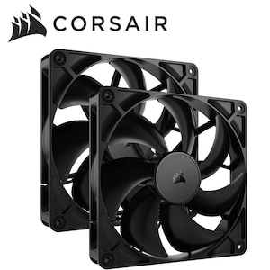 CORSAIR�b�R���Z�A�bPC�P�[�X�t�@�� RS140 Dual Fans�i�u���b�N�j�bCO-9050191-WW