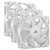 CORSAIR｜コルセア｜PCケースファン RS120 WHITE Triple Fans（ホワイト）｜CO-9050193-WW