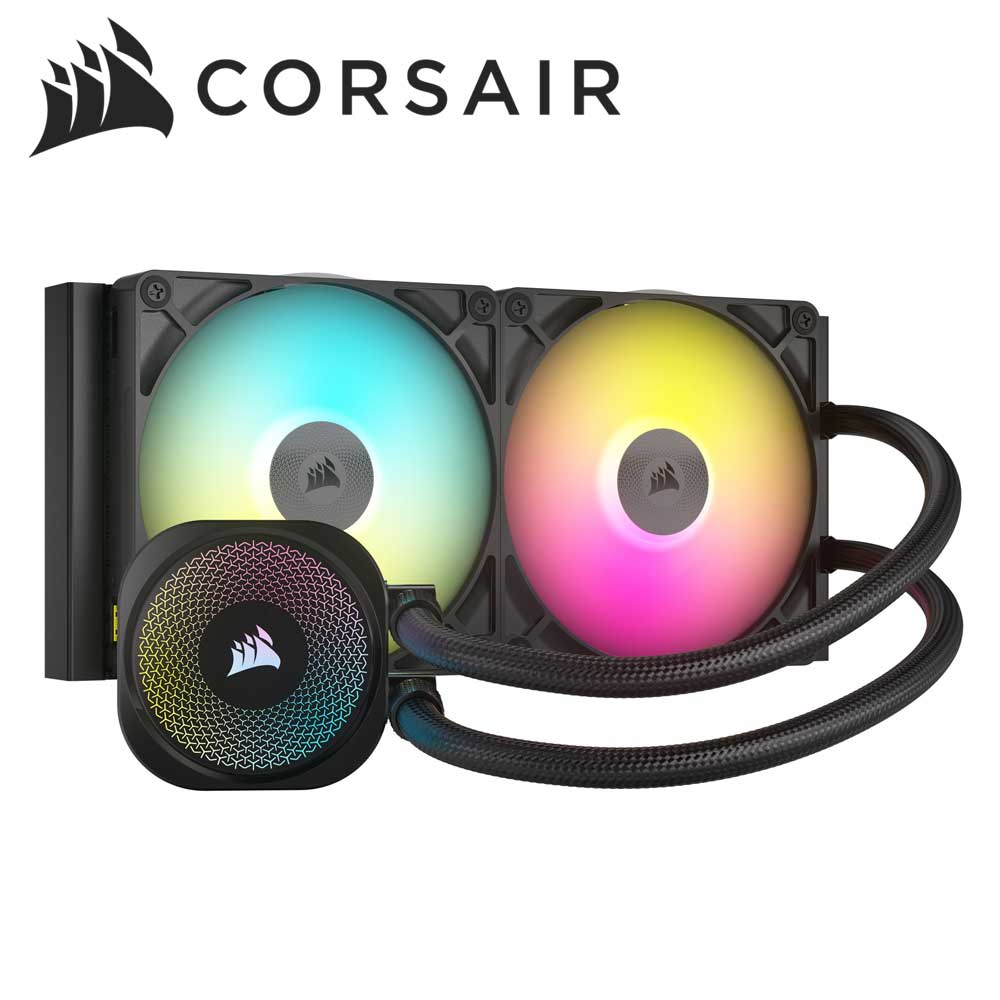 水冷一体型CPUクーラー iCUE LINK TITAN 240 RX RGB LCD