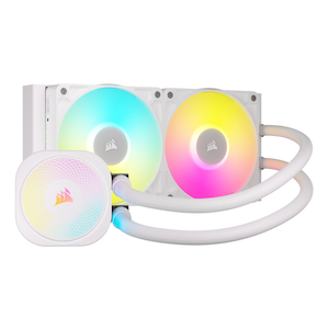CORSAIR｜コルセア｜水冷一体型CPUクーラー iCUE LINK TITAN 240mm RX RGB（ホワイト）｜CW-9061020-WW