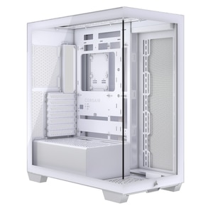 CORSAIR｜コルセア｜PCケース ミドルタワー 3500X Tempered Glass Mid-Tower（ホワイト）｜CC-9011277-WW