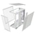 CORSAIR｜コルセア｜PCケース ミドルタワー 3500X Tempered Glass Mid-Tower（ホワイト）｜CC-9011277-WW