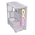 CORSAIR｜コルセア｜PCケース ミドルタワー iCUE LINK 3500X RGB Tempered Glass Mid-Tower（ホワイト）｜CC-9011281-WW