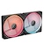 CORSAIR�b�R���Z�A�bPC�P�[�X�t�@�� iCUE LINK LX140-R RGB Dual Fans Reverse Starter Kit 140mm�i�u���b�N�j�bCO-9051052-WW