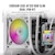 CORSAIR�b�R���Z�A�bPC�P�[�X�t�@�� iCUE AF120 RGB SLIM WHITE Dual Pack with Lighting Node CORE(�z���C�g)�bCO-9050165-WW